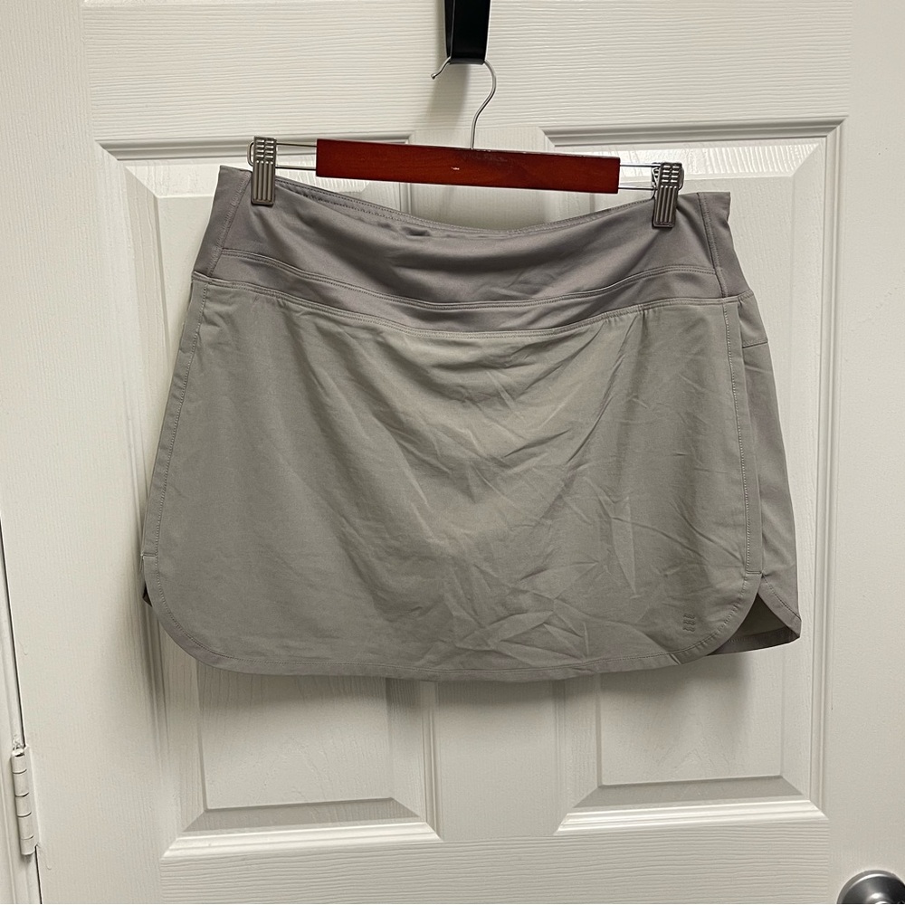 Free Fly Apparel Grey Athletic Skort